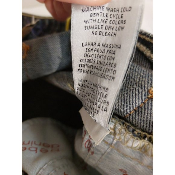 BEBE CHELSEA STD WASTBND P7 SIZE 27 JEANS $198 VALUE - Picture 4 of 11